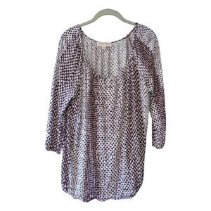 Michael kors 3/4 sleeve blouse